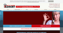 Desktop Screenshot of konert.com.pl